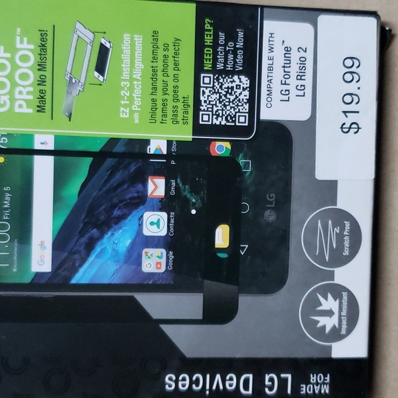 LG Devices Tempered glass screen protection - Picture 3 of 3